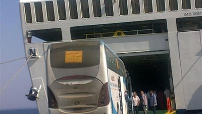 وصول 1049 راكبا لميناء نويبع البحرى