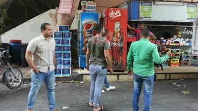 بالصور.. حملة لإزالة إشغالات شارع إيران الدقي