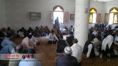 بالصور.. جلسة صلح بجمعية العمد والمشايخ بمطروح