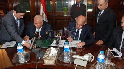 «البنا» و«الزملوط» يوقعان بروتوكول تعاون في التنمية الزراعية