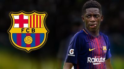 الإصابة تحرم برشلونة من جهود ديمبلي لمدة شهرين