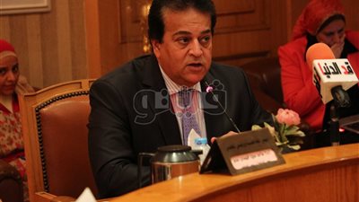 بالصور.. وزير التعليم العالي يترأس مجلس جامعة حلوان