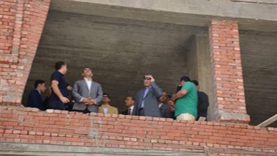 وزير الرياضة يتفقد أعمال إنشاء نُزل الشباب بكفر الشيخ (صور)