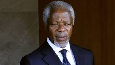 نشرة الخارجي.. وفاة كوفي عنان الأمين العام الأسبق للأمم المتحدة