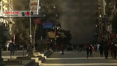 أمن السويس يفض مسيرة لأنصار 