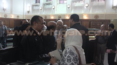 بالصور .. رفع جلسة نظر الطعن على إعدام «بديع» في «غرفة عمليات رابعة» للقرار