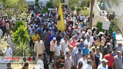 أمن البحيرة يفض تظاهرة لأنصار 