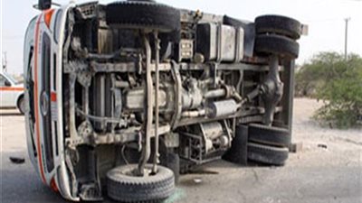 خروج 8 مصابين في حادث سير بالمنيا بعد تماثلهم للشفاء