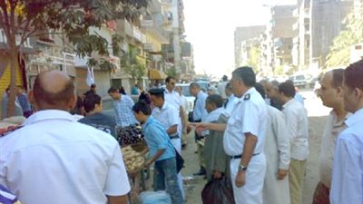 الداخلية تشن حملات تفتيش لازالة الاشغالات التي تعوق المرور فى ست محافظات