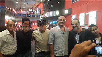 بالصور.. «السقا» يتراجع ويقيم عرضًا خاصًا لفيلم «الجزيرة 2»