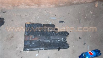 ننشر أول صور لانفجار محول كهرباء الهرم