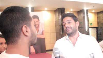 بالفيديو.. «حماقي»: مستعد لتكرار تجربة الغناء مع دنيا سمير غانم