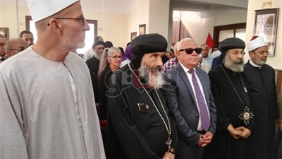 بالصور.. محافظ ومطران بورسعيد يفتتحان مدرسة سان جورج