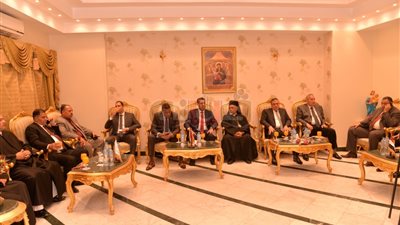 محافظ أسيوط يشارك الاحتفال في رحلة العائلة المقدسة (فيديو وصور)