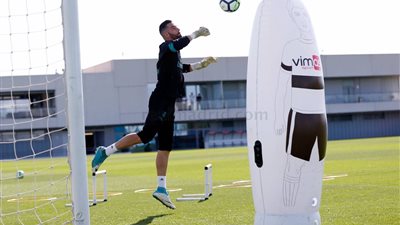 بالصور.. رونالدو يشارك في تدريبات ريـال مدريد قبل لقاء بيتيس