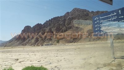 فتح طريق «نويبع- طابا» بجنوب سيناء بعد توقف السيول