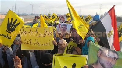 بالصور.. مسيرات لأنصار الإرهابية بالشرقية