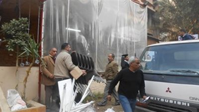 استرداد أرض أملاك دولة من صاحب مقهى بشبرا الخيمة