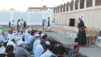 صلاة الغائب على شهداء الحرم المكى بجنوب سيناء