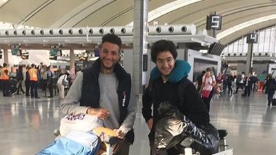 أحمد الفيشاوي ينشر صورته مع «مالك» بعد عودتهم من مهرجان تورنتو