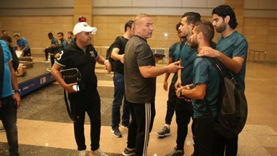 بعثة المصري تصل مطار القاهرة (فيديو وصور)