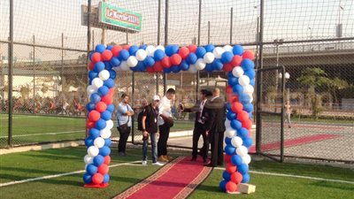 بالصور.. نادي الجزيرة يستعد للبطولة الأولى لكرة القدم للمكفوفين