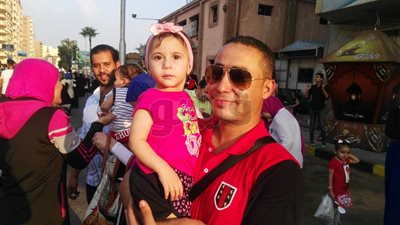 العرائس الكبيرة لإسعاد أطفال بورسعيد أول أيام الأضحى (صور)