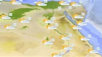 ننشر درجات الحرارة المتوقعة اليوم في مصر