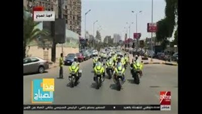 انتشار «قوات المرور» بشوارع الجيزة لتأمين احتفالات عيد الأضحى (فيديو)
