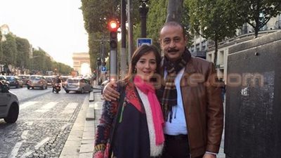 الصورة الأولى لسناء يوسف وهي حامل