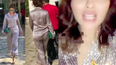 بالفيديو..وصلة رقص لمريم حسين في شوارع دبي بالبيجاما