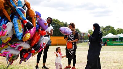 15 صورة ترصد احتفال مسلمي بريطانيا بعيد الأضحى