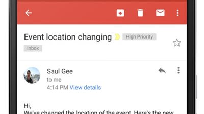 «جي ميل» يحول العناوين وأرقام الهواتف إلى ارتباطات تفاعلية