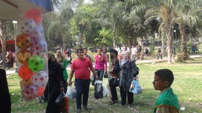 بالصور.. القناطر الخيرية تستقبل الزائرين في أول احتفالات عيد الأضحى