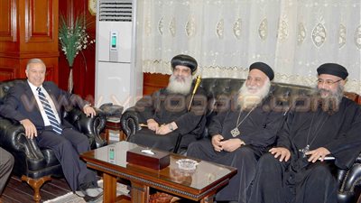 مطران الأرثوذكس يهنئ محافظ الأقصر بقدوم عيد الأضحى