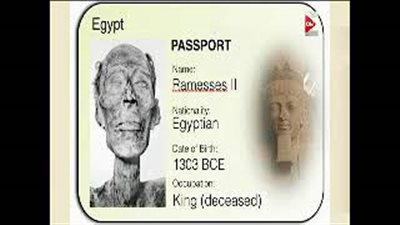 حكاية إصدار جواز سفر لرمسيس الثاني في 1976 (فيديو)
