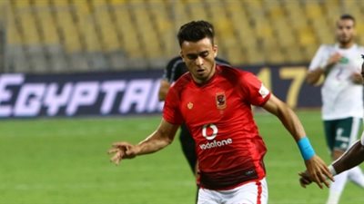 صلاح محسن يتقدم بالهدف الأول للأهلي في وادي دجلة