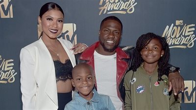 زوجة كيفين هارت تظهر بخاتم الزواج بعد تسرب صور لخيانة زوجها