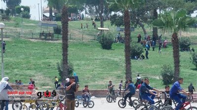 السماح بالموتوسيكلات والدراجات بساحات حديقة الفسطاط