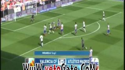 بالفيديو.. «جوميز» يتقدم بالهدف الثانى لفالنسيا في أتليتكو مدريد