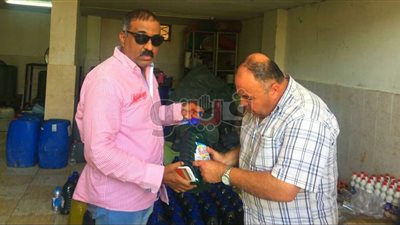 ضبط 7 أطنان منظفات مغشوشة غير مطابقة للمواصفات جنوب بورسعيد