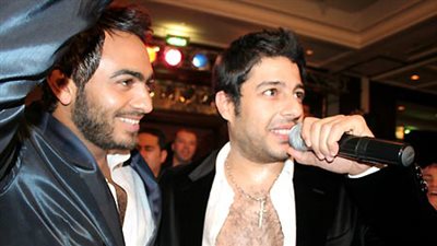 لأول مرة.. ديو جديد لتامر حسني وحماقي