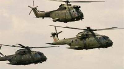 تحليق مكثف للطائرات الحربية لرصد تحركات المسلحين بالشيخ زويد