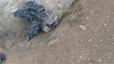 الصور الأولى لبقايا الصواريخ الإيرانية التي سقطت غربي العراق