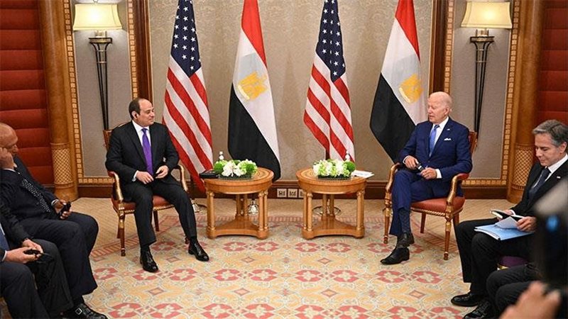 السيسي ويايدن