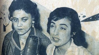 صورة نادرة لنجاة الصغيرة عام 1957