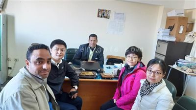 وفد صيني يزور كلية الزراعة بجامعة الوادي الجديد