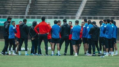 السفير المصري يحضر مران الأهلي في زيمبابوي