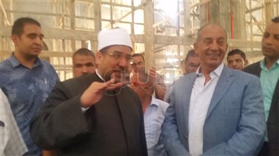 وزير الأوقاف يتفقد أعمال إنشاءات مسجدين بالغردقة (صور وفيديو)