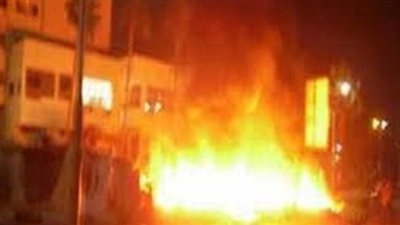 معاينة النيابة : بعثرة أوراق وتحطم الزجاج نتيجة انفجار عين شمس